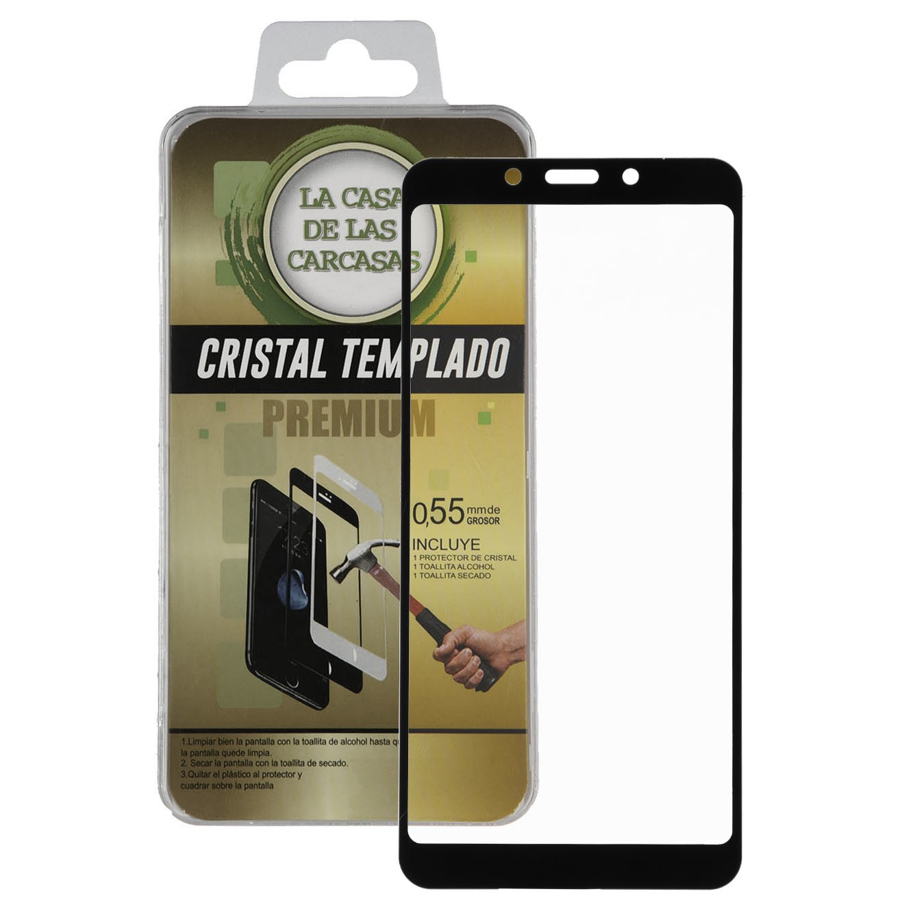 Cristal Templado Completo para Xiaomi Redmi 6