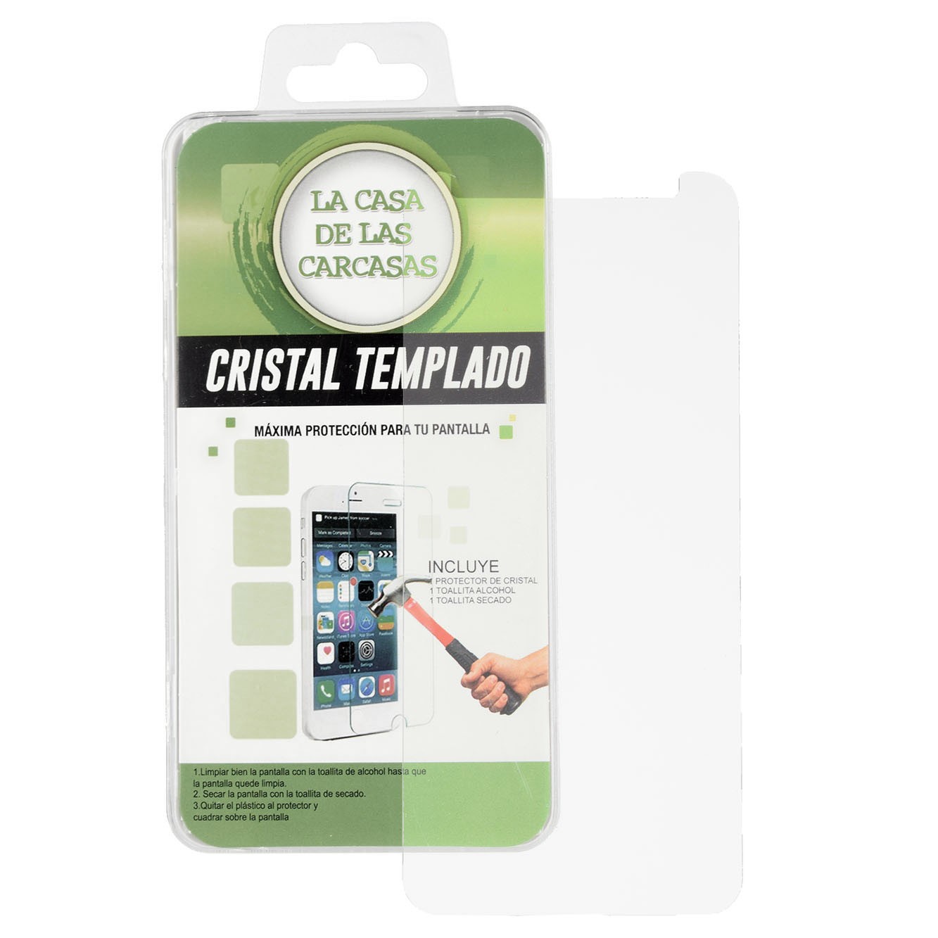 Cristal Templado Transparente para Samsung Galaxy J4 Plus