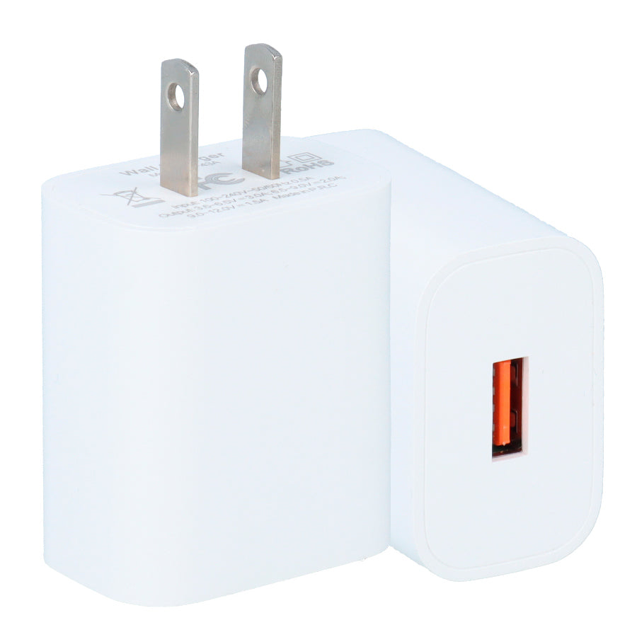 Cargador - Enchufe Tipo USB - 18W