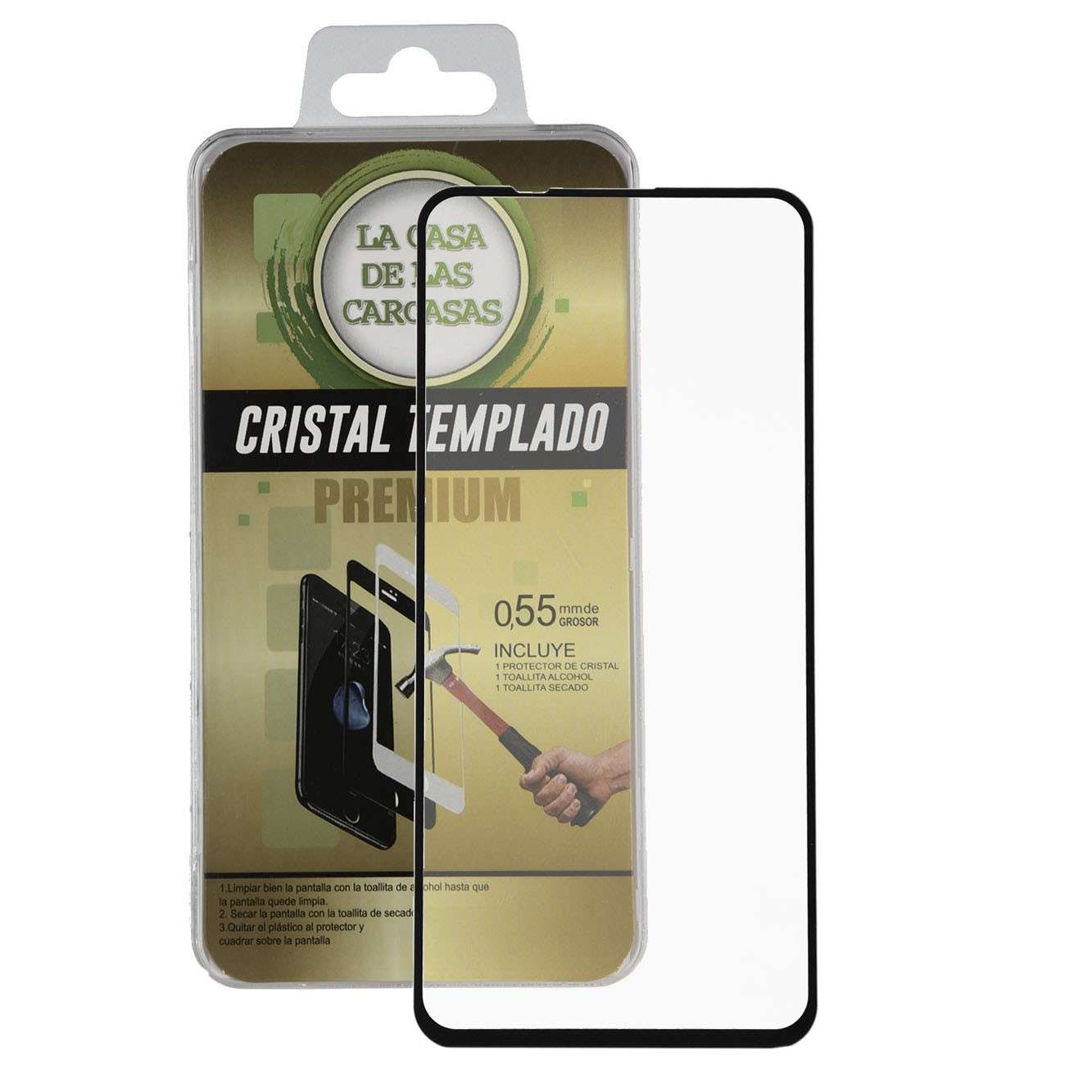 Cristal Templado Completo para Huawei Honor 20