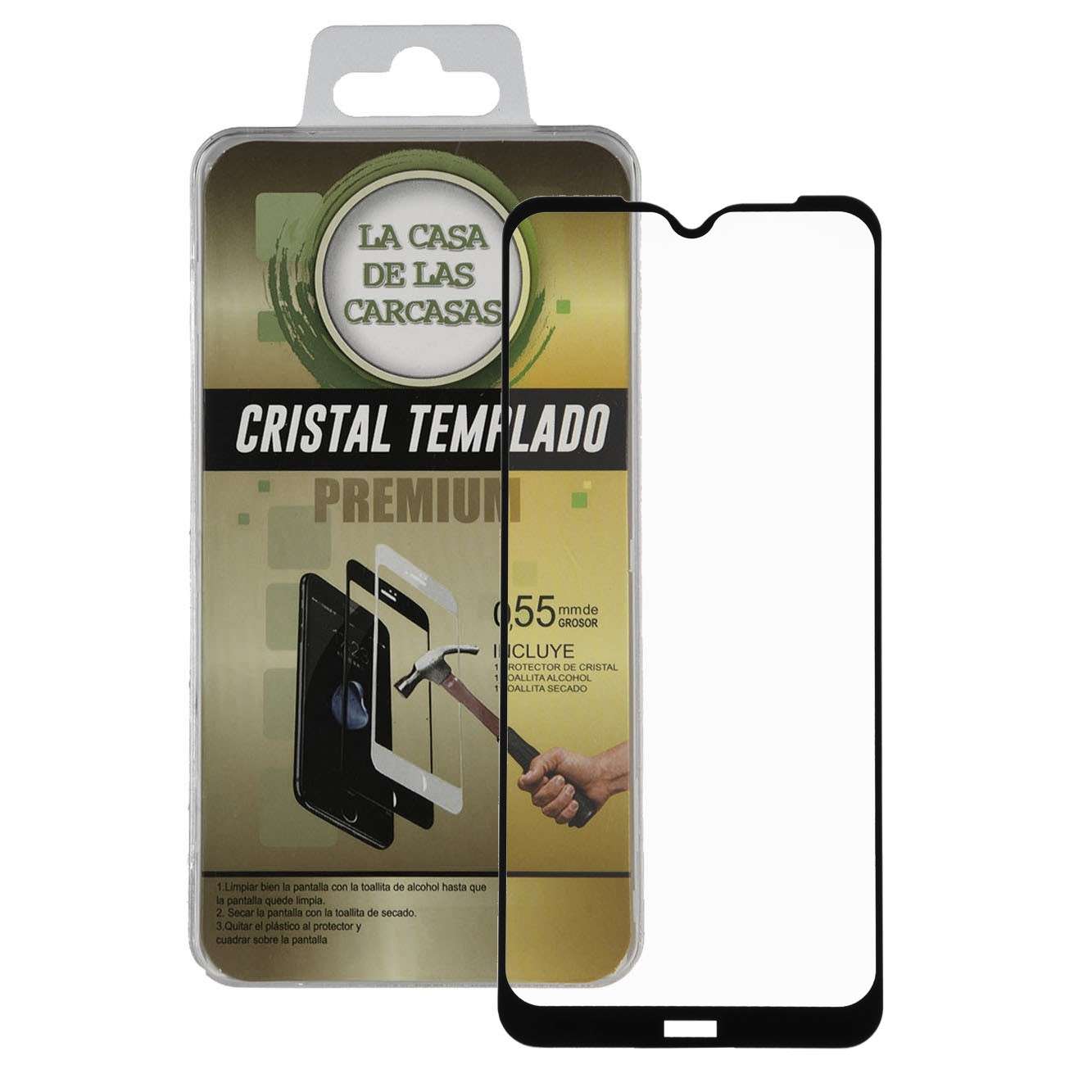 Cristal Templado Completo para Xiaomi Redmi Note 8T
