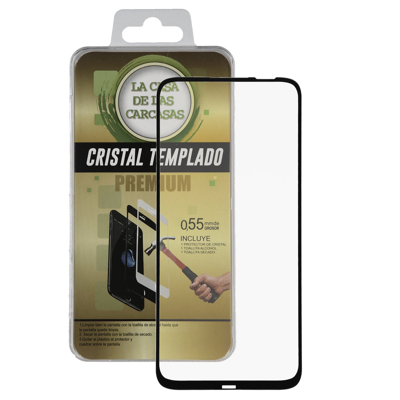 Cristal Templado Completo para Huawei P40 Lite