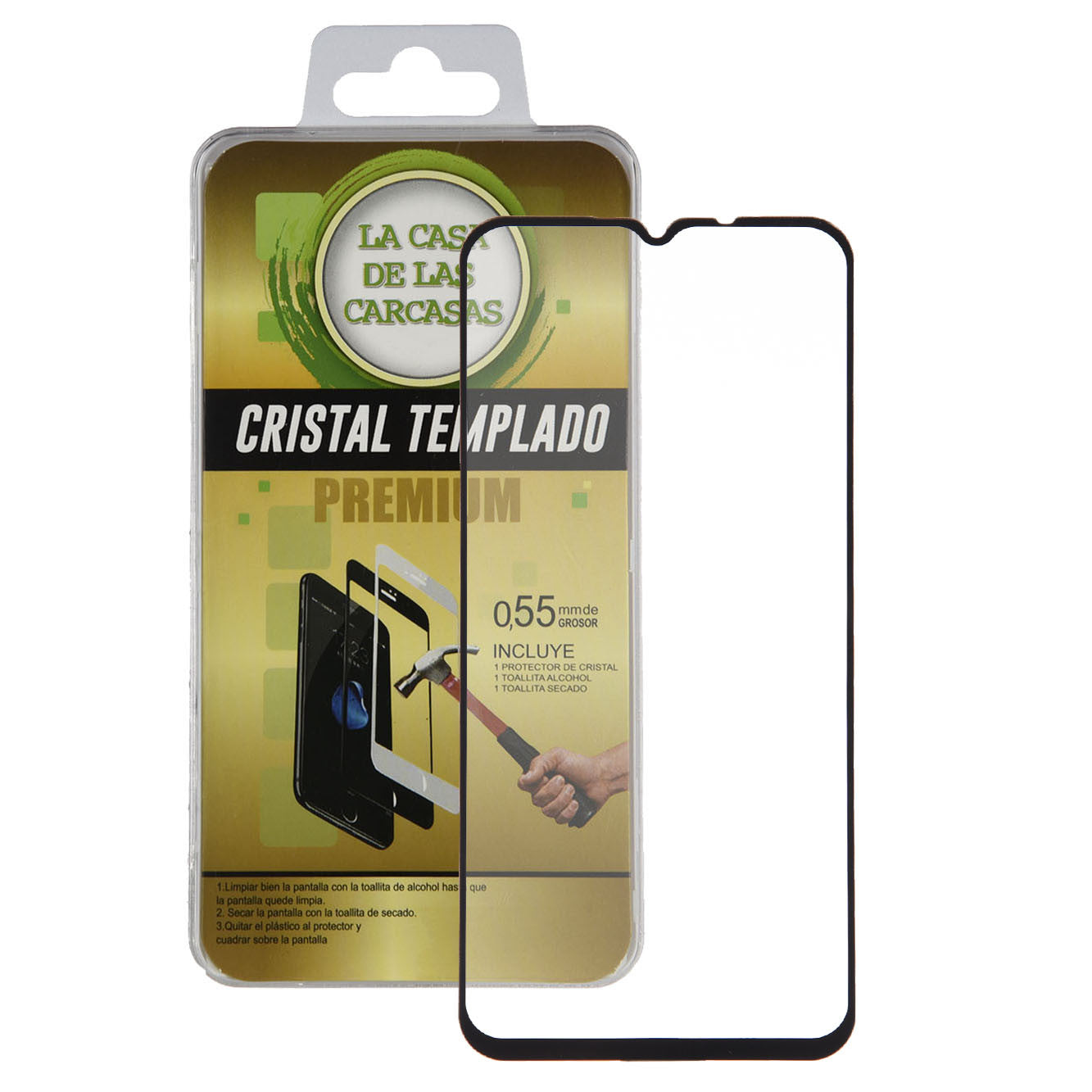 Cristal Templado Completo para Xiaomi Mi 10 Lite