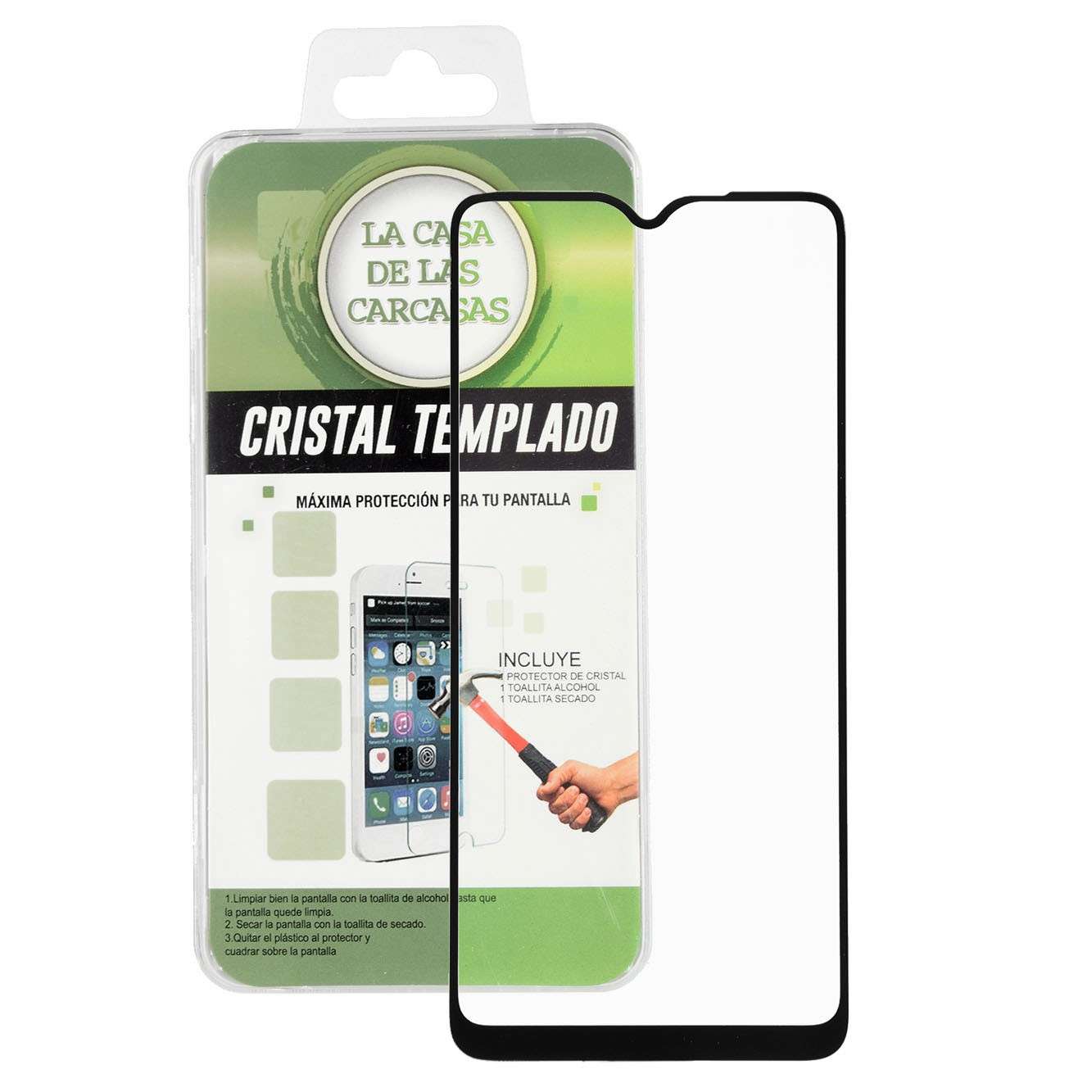 Cristal Templado Completo para Samsung Galaxy A20s
