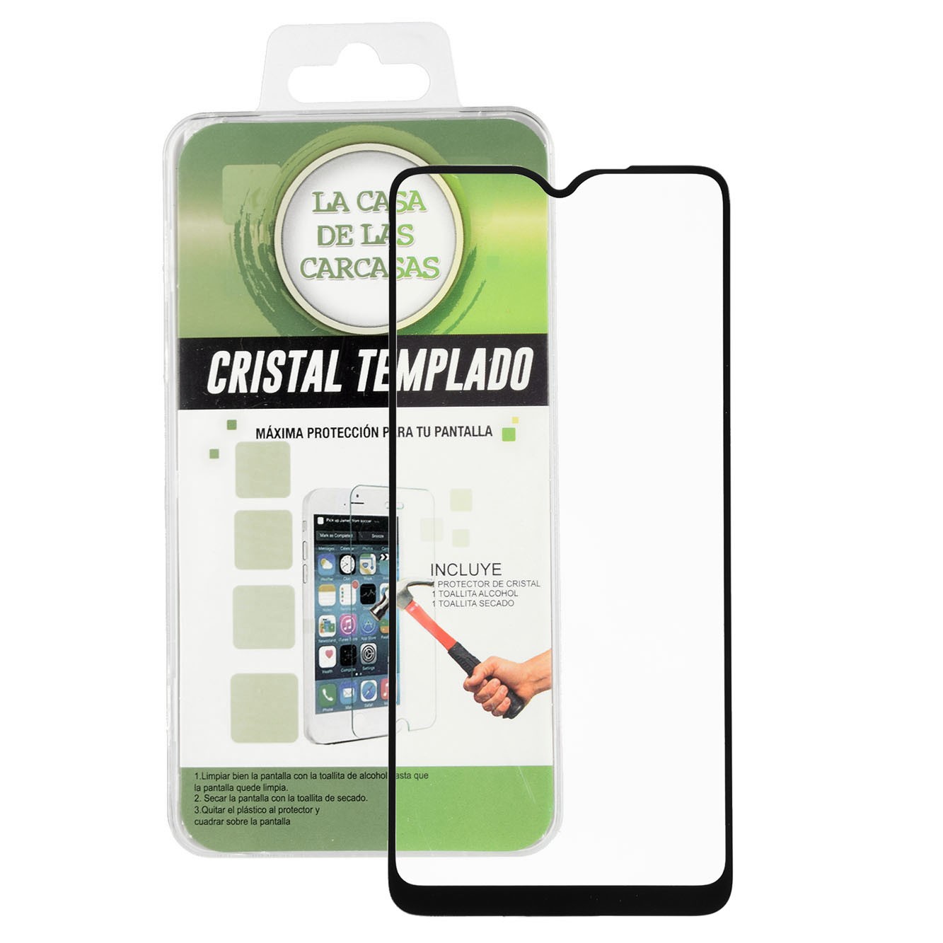 Cristal Templado Completo para Samsung Galaxy A20s