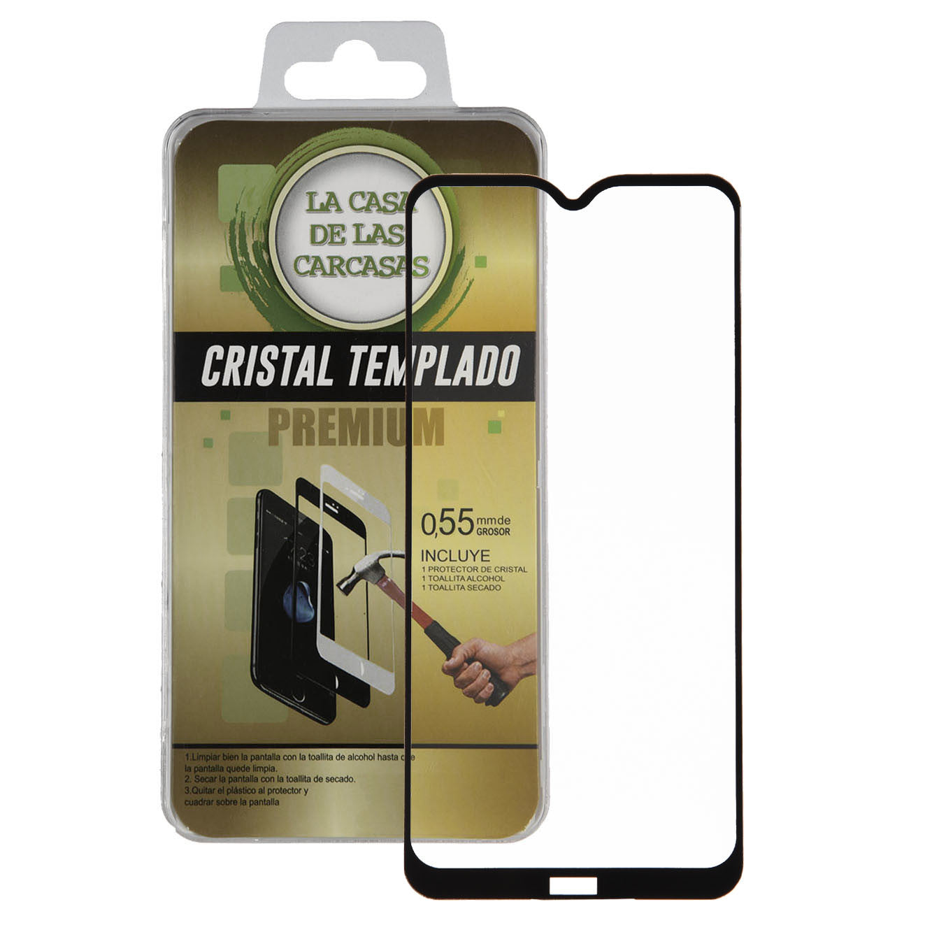 Cristal Templado Completo para Xiaomi Redmi 9C