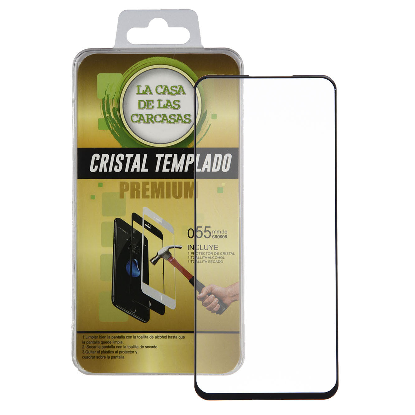 Cristal Templado Completo para Oppo A72