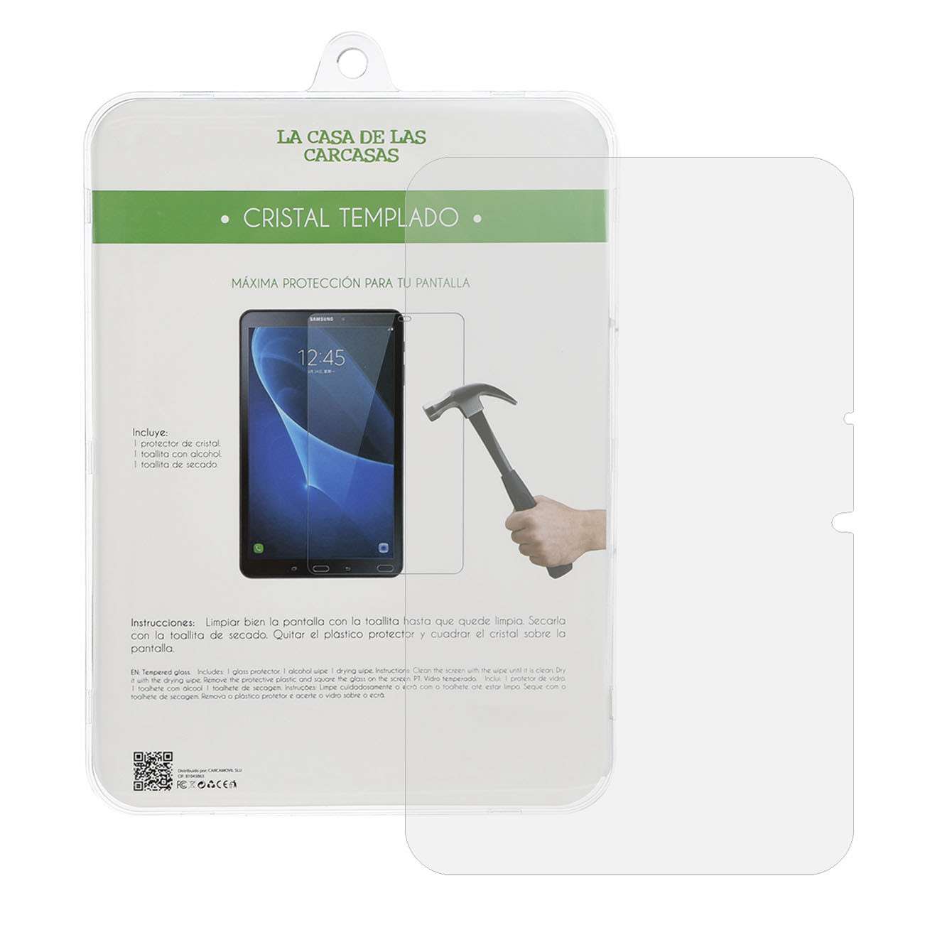 Cristal Templado Completo para Tablet para Samsung Galaxy Tab A9 Plus