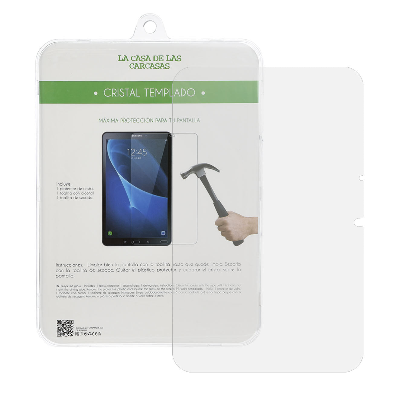 Cristal Templado Completo para Tablet para Samsung Galaxy Tab A9 Plus