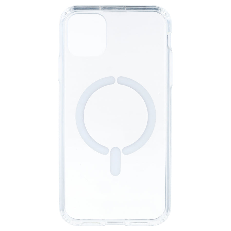 Funda Transparente Logo Compatible con Magsafe para iPhone 11