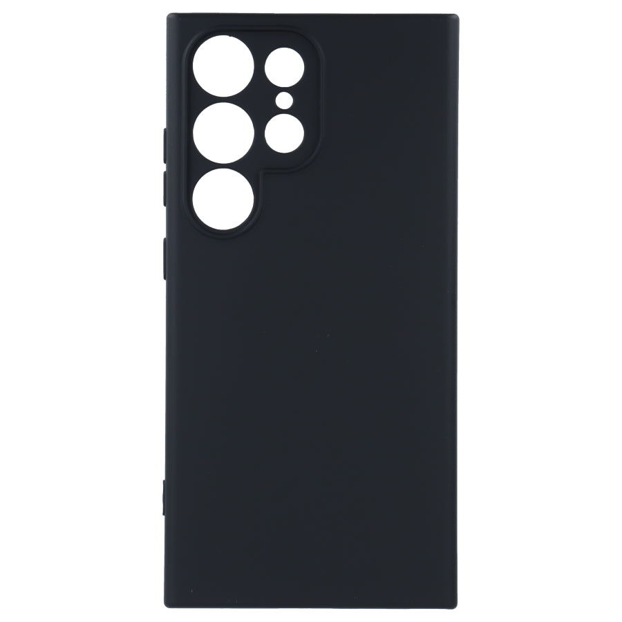 Funda Ultra suave con Cubre cámara para Samsung Galaxy S24 Ultra