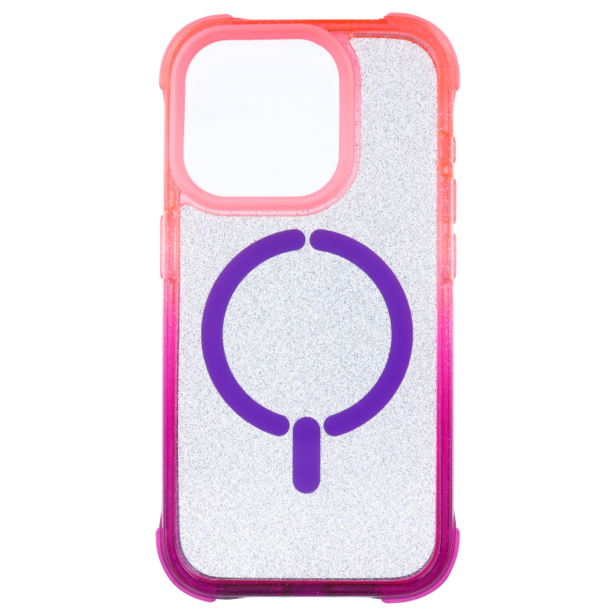 Funda Bumper Reforzada Degradada compatible con MagSafe para iPhone 15 Pro Max