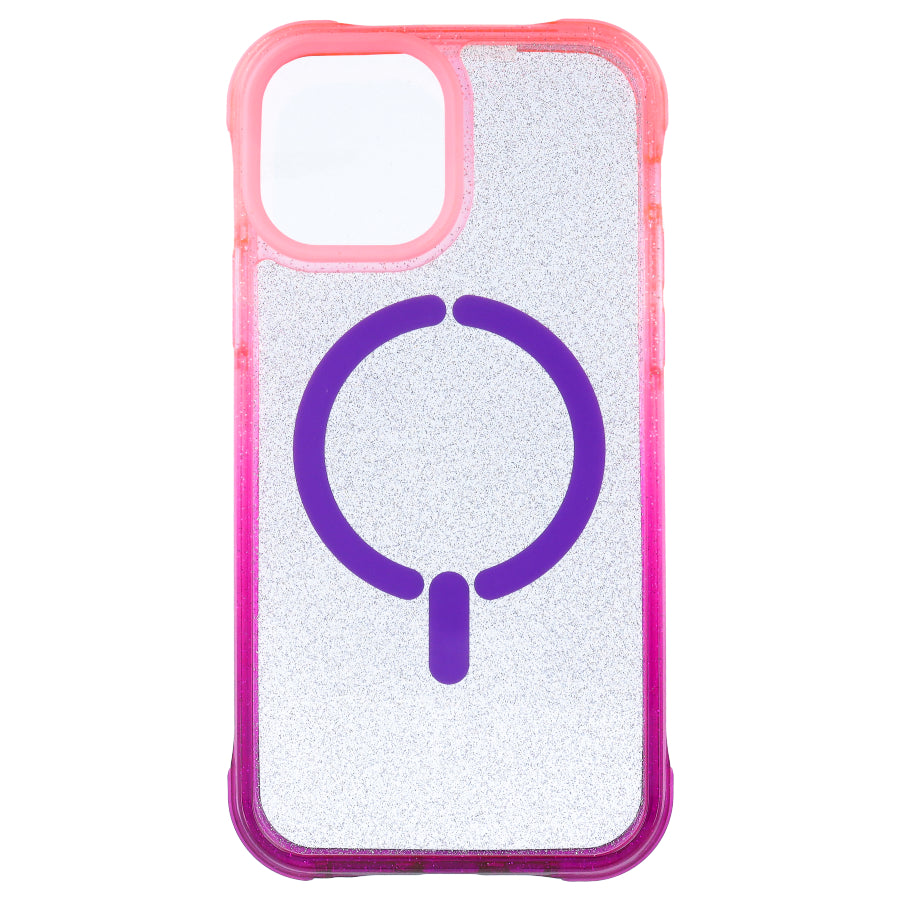 Funda Bumper Reforzada Degradada compatible con MagSafe para iPhone 15 Plus
