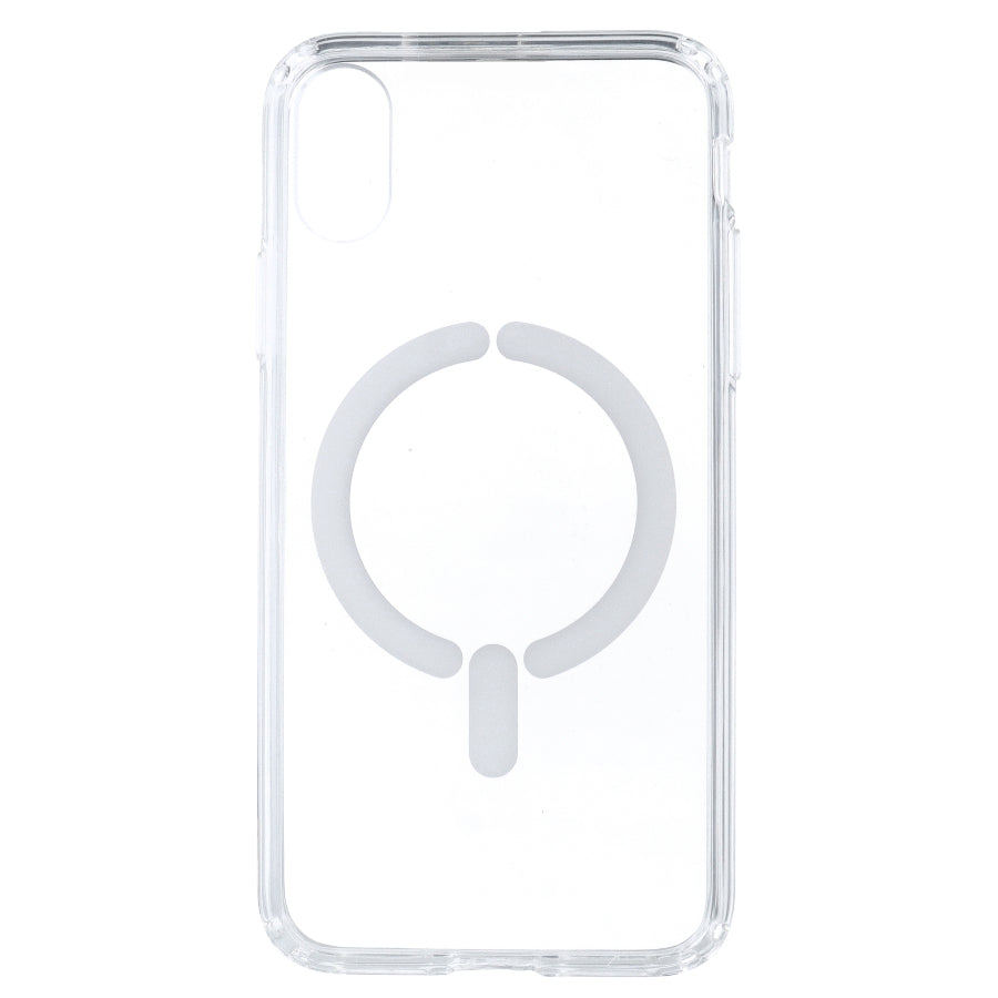 Funda Transparente Logo Compatible con Magsafe para iPhone XR