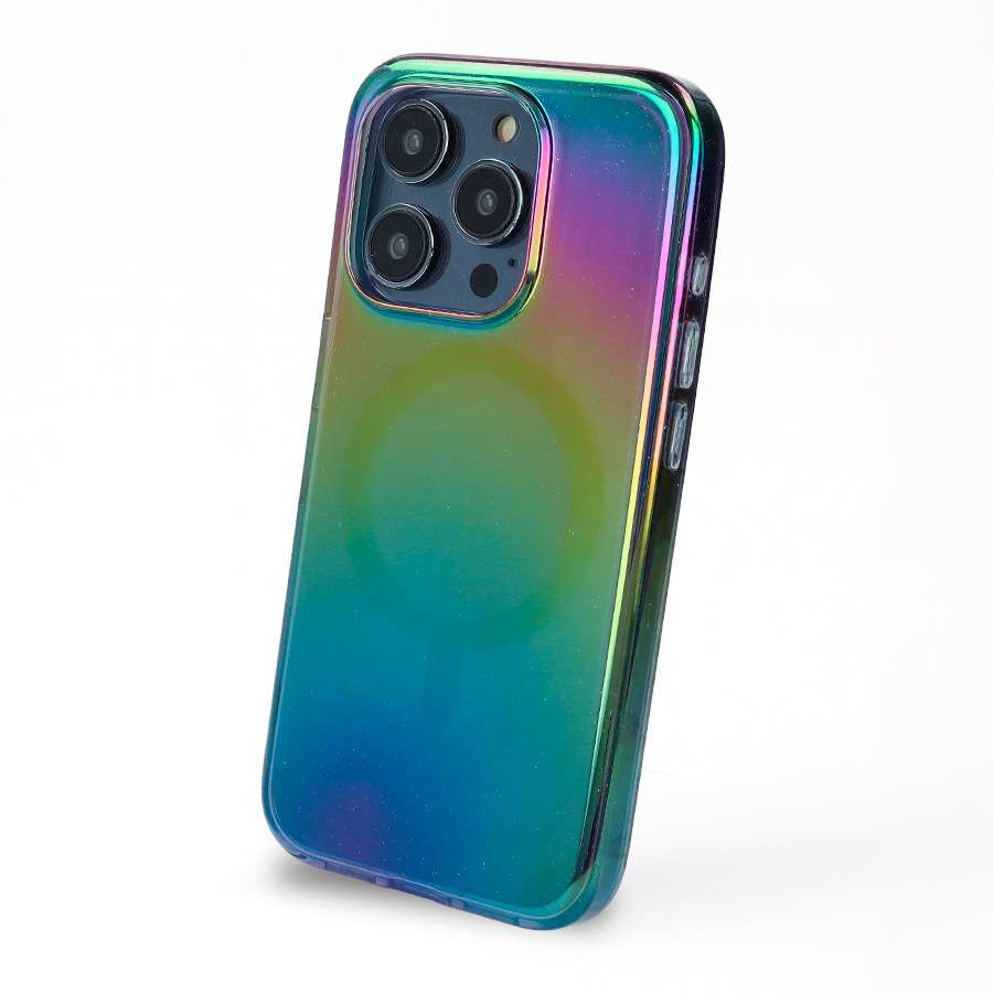 Funda Purpurina Compatible con MagSafe para iPhone 14 Pro Max