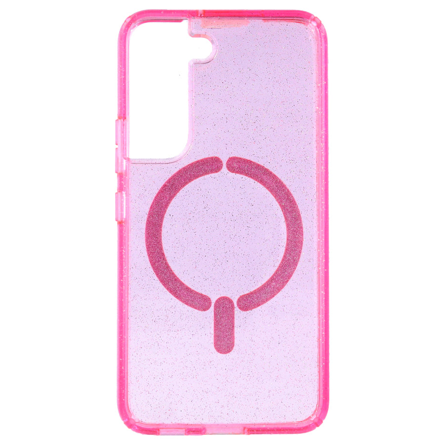 Funda Purpurina Compatible con MagSafe para Samsung Galaxy S22