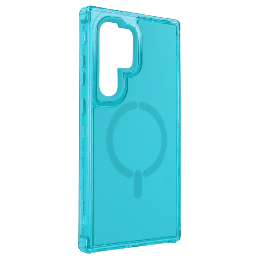 Funda Bumper 3 en 1 Compatible con Magsafe para Samsung Galaxy S22 Ultra