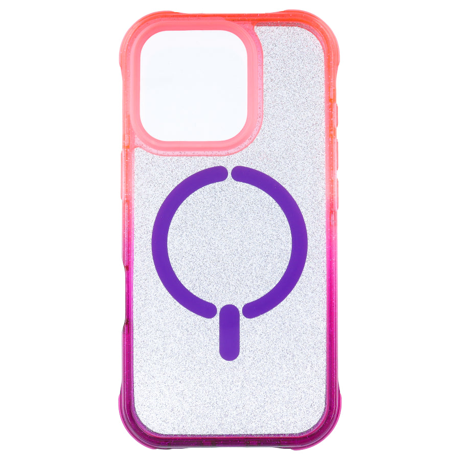 Funda Bumper Reforzada Degradada compatible con MagSafe para iPhone 16 Pro