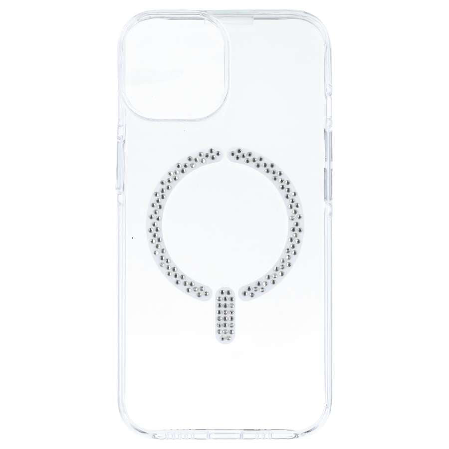 Funda Antiyellow Compatible con MagSafe con Brillantes para iPhone 13