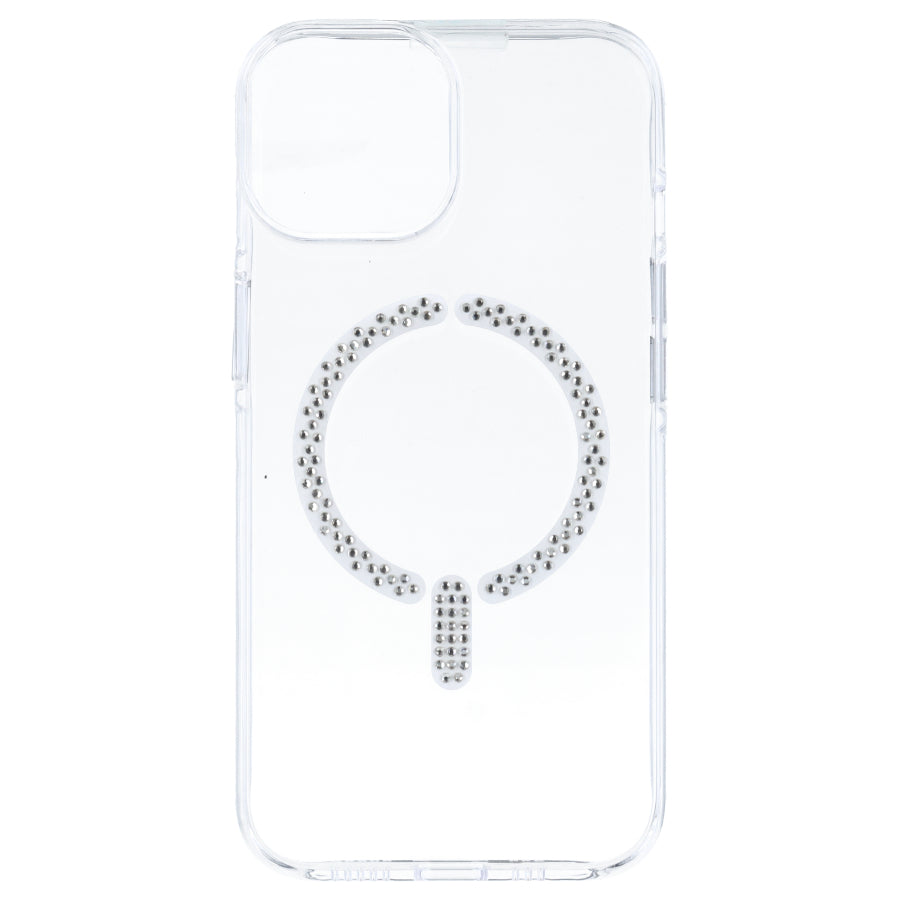 Funda Antiyellow Compatible con MagSafe con Brillantes para iPhone 13