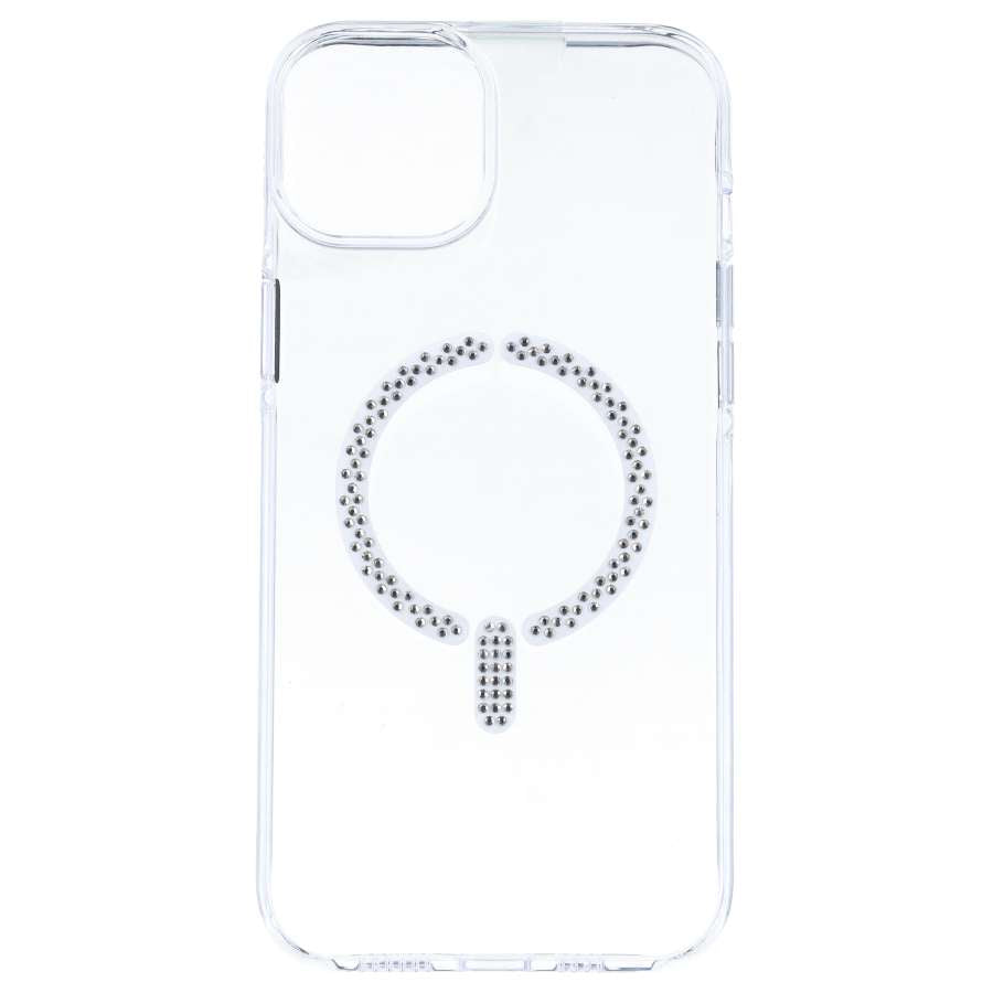 Funda Antiyellow Compatible con MagSafe con Brillantes para iPhone 14 Plus