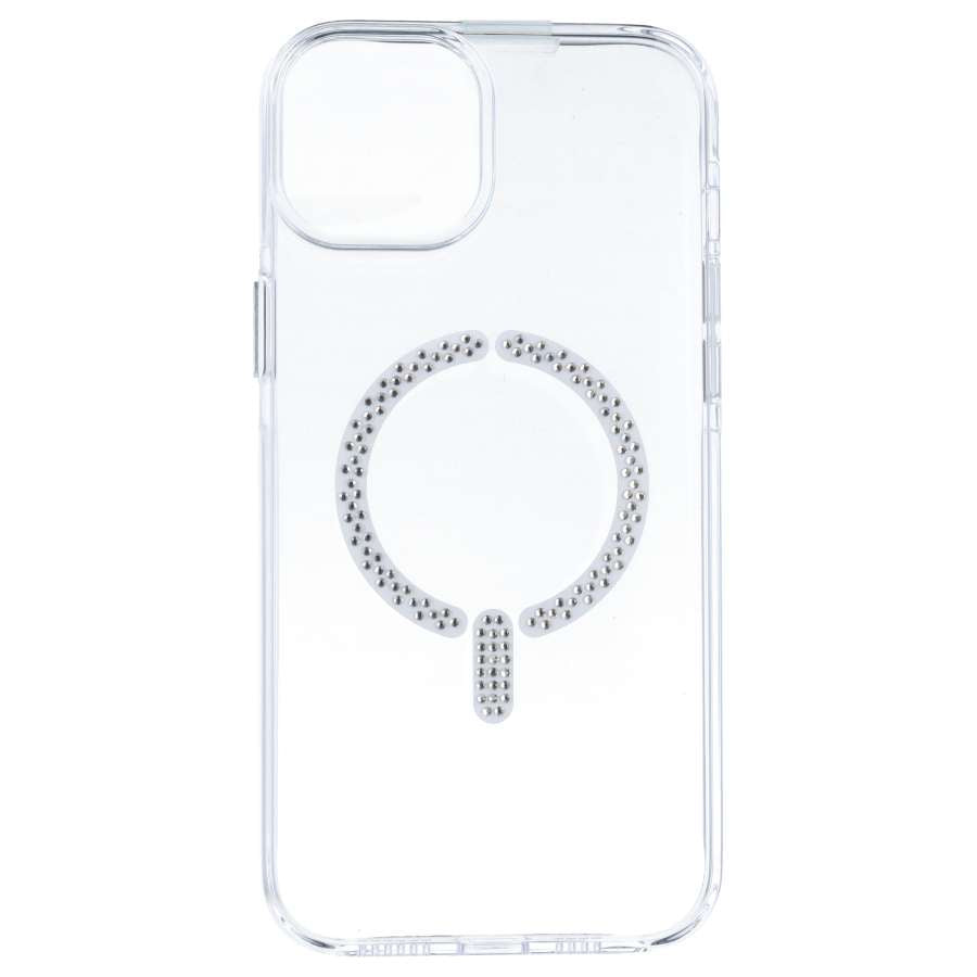 Funda Antiyellow Compatible con MagSafe con Brillantes para iPhone 15 Plus