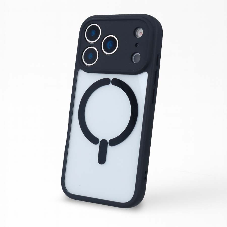 Funda Bumper Compatible con Magsafe con Cubre cámara compatible con Magsafe para iPhone 17