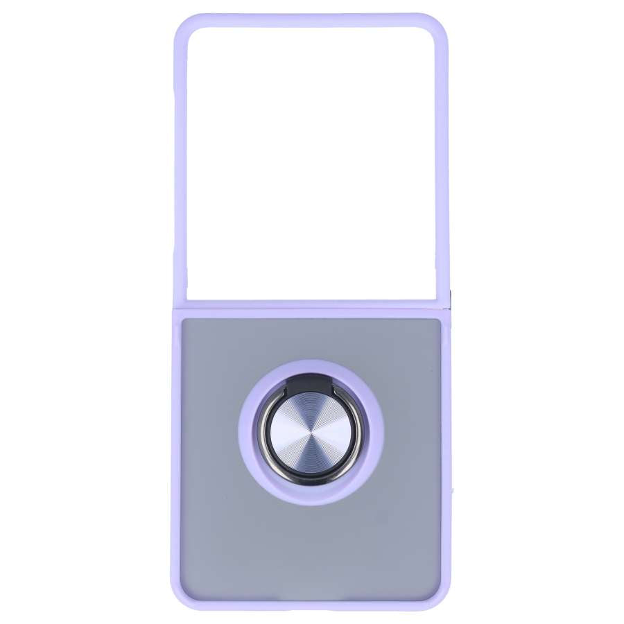 Funda Acrílica con Anillo para Samsung Galaxy Z Flip 7