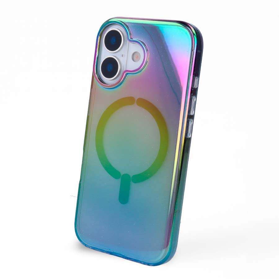 Funda Purpurina Compatible con MagSafe para iPhone 17