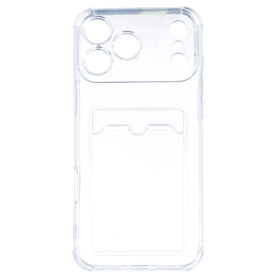 Funda Silicona Cubre con Tarjetero para iPhone 17 Pro