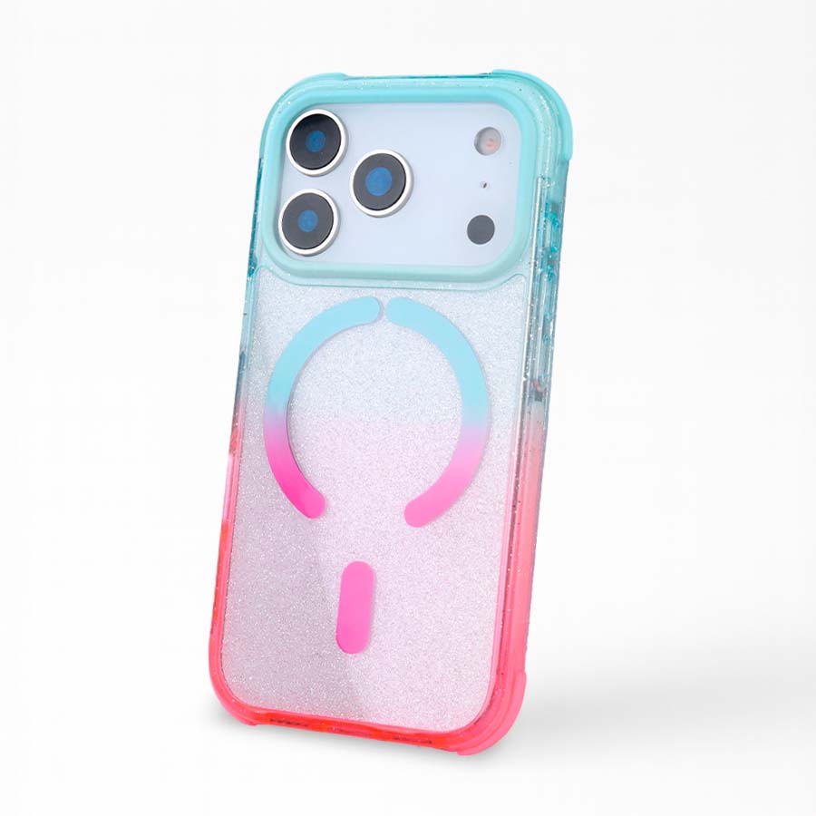 Funda Bumper Reforzada Degradada compatible con MagSafe para iPhone 17 Pro Max