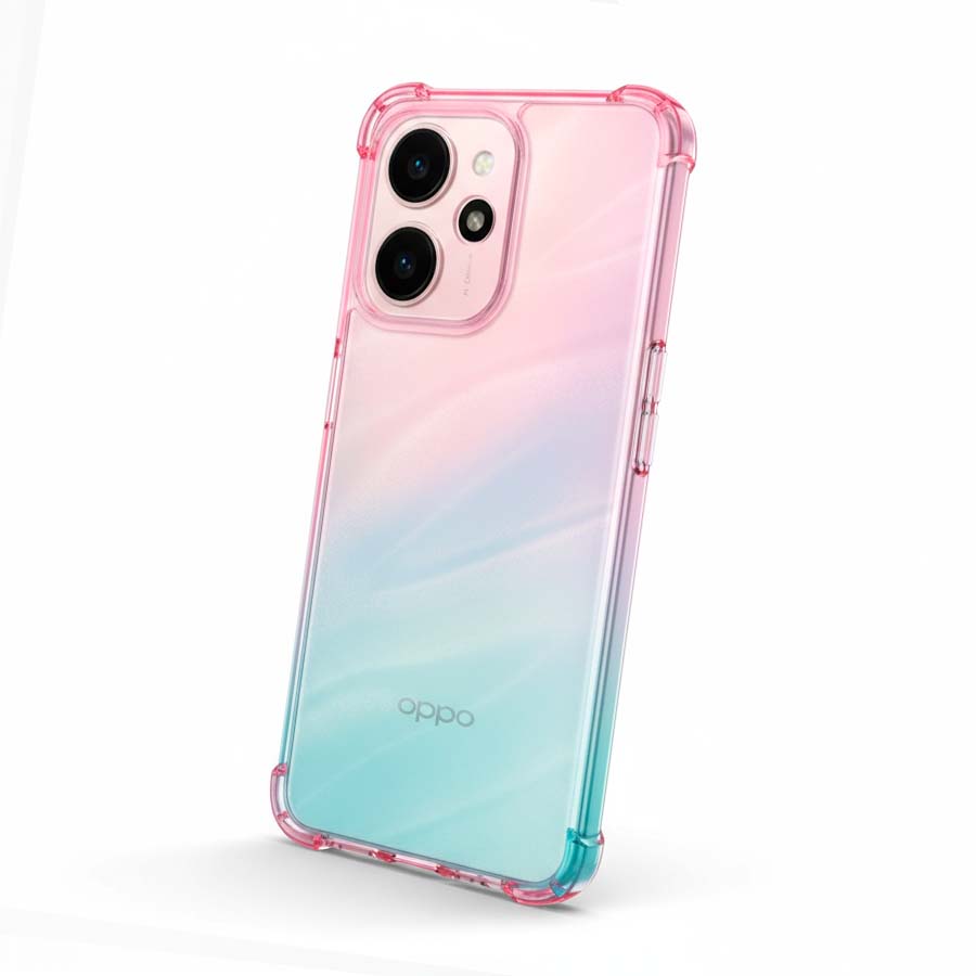 Funda Bumper Reforzada Degradada para Oppo A5x