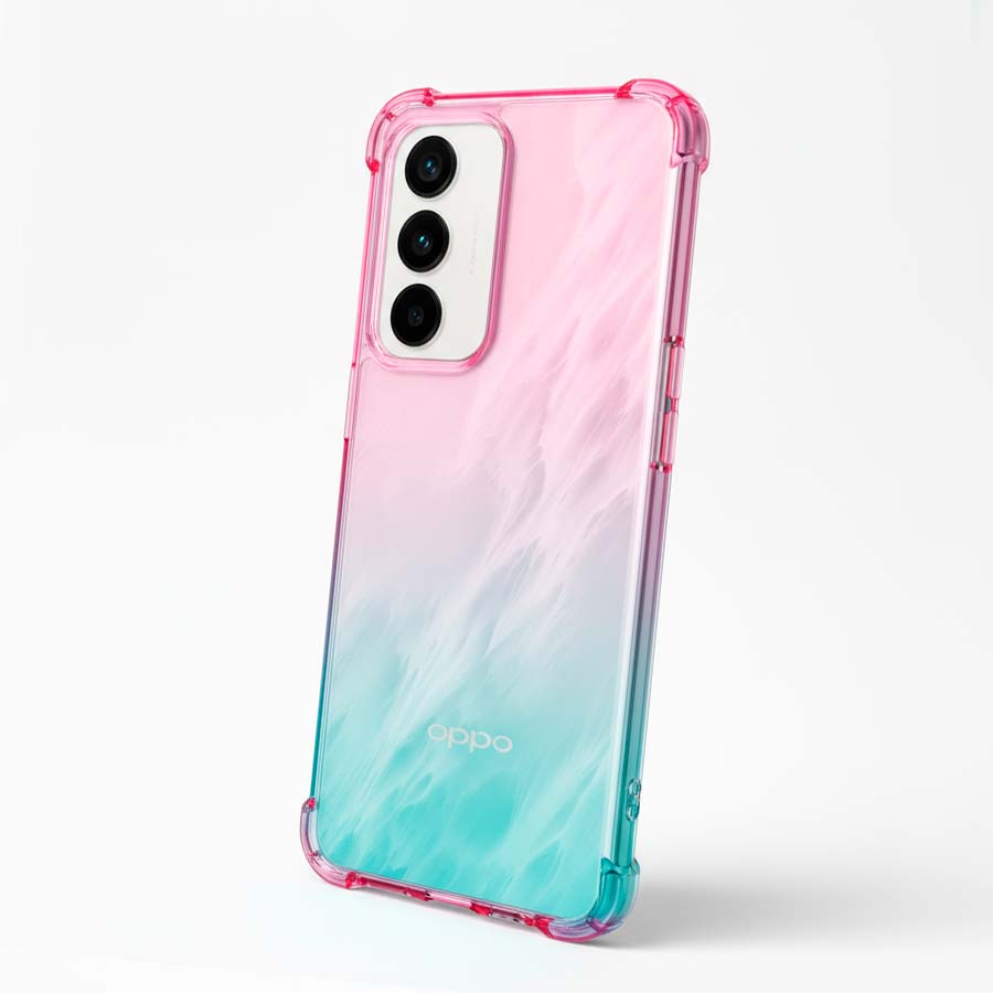 Funda Bumper Reforzada Degradada para Oppo A5 5G